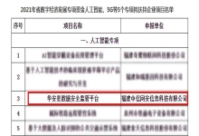 特大喜讯丨中信网安自主研发“华安星数据安全监管平台”获得省级数字经济发展人工智能专